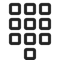 键盘电话icon
