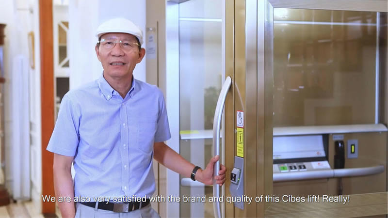 Cibes电梯越南客户感言