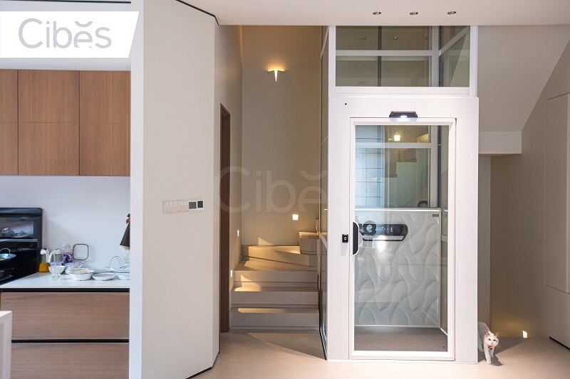 CIBES大发500家用别墅电梯案例赏析