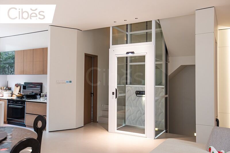 CIBES大发500家用别墅电梯案例赏析