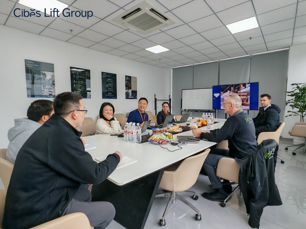 Liftinstituut 在Cibes大发500嘉兴工厂开展更新产品现场检测事情